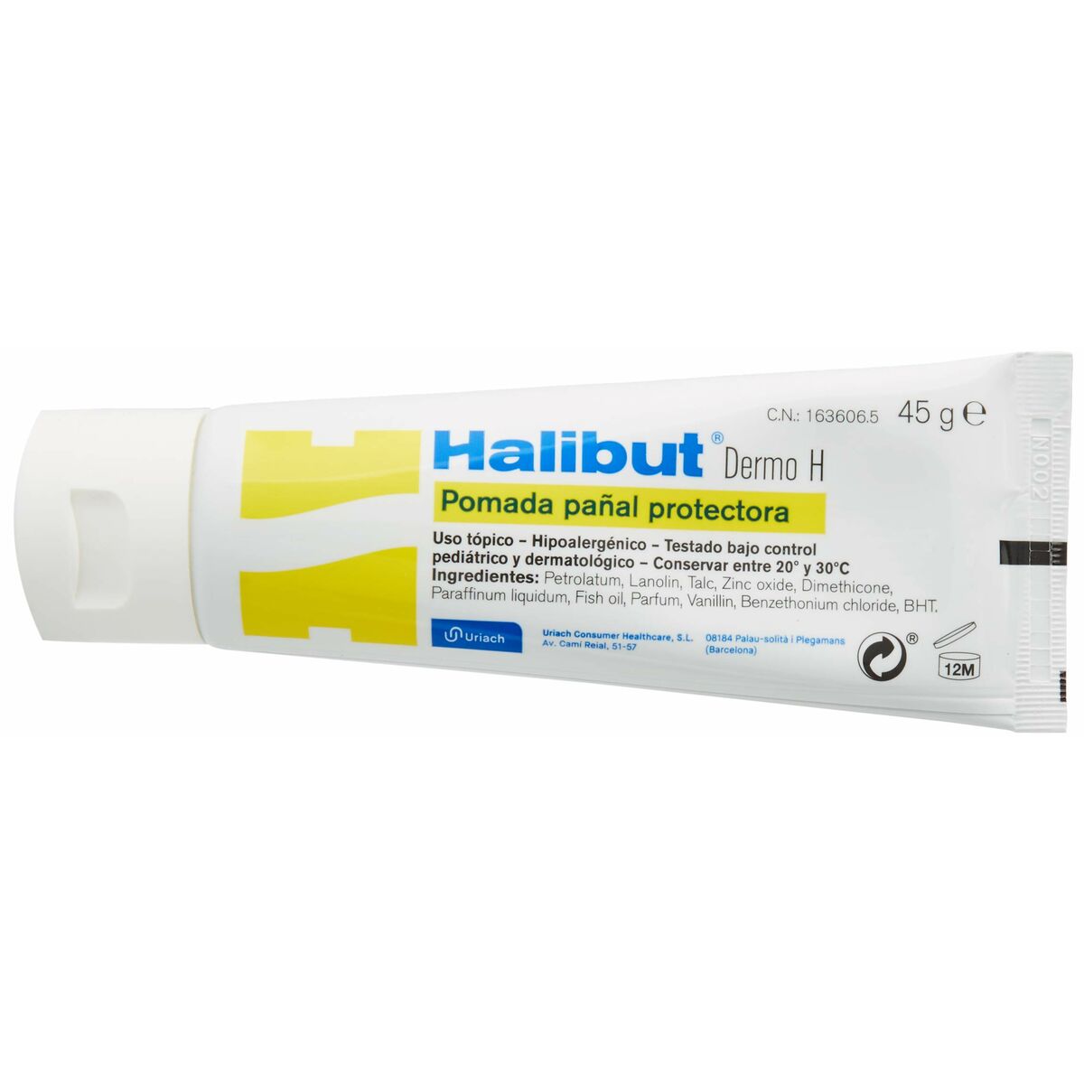 Skyddande blöjkräm Halibut Pomada 45 g 2 x 45 g Pomada - 3