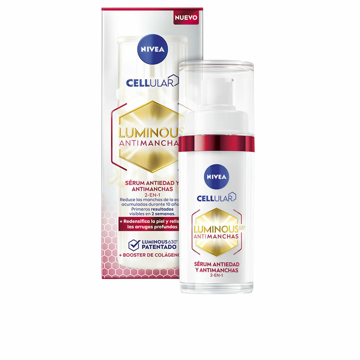 Ansiktsserum Nivea 630º 2in1 30 ml Behandling av bruna fläckar