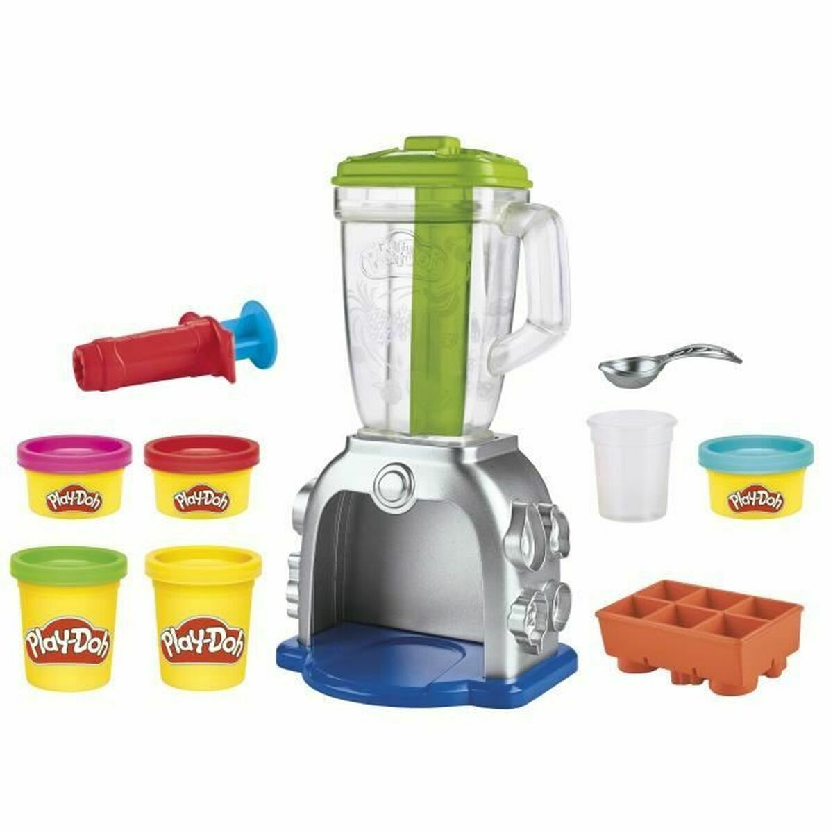 Modellera Spel Play-Doh Kitchen Grön - 2