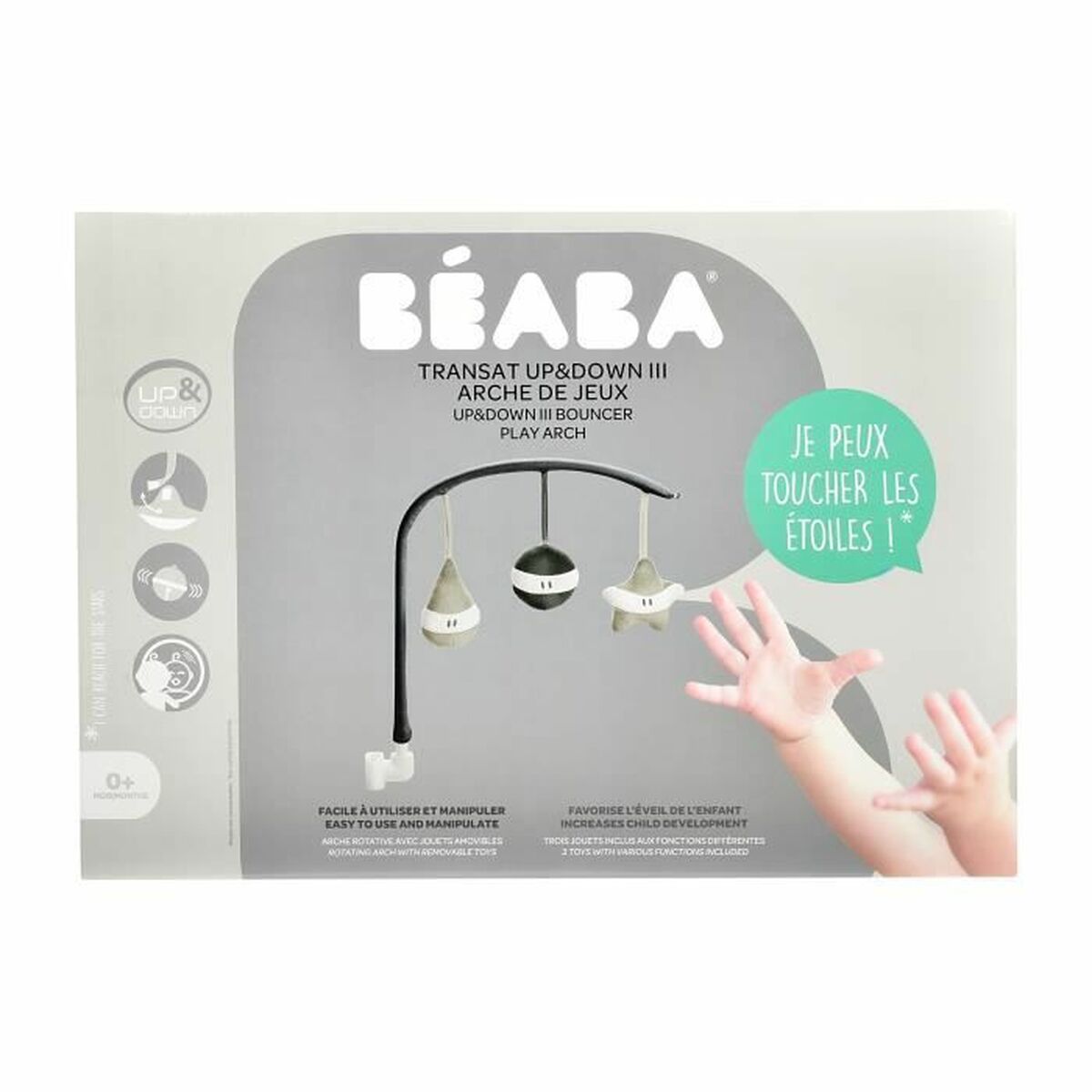 Aktivitetsbåge för bebisar Béaba Up & Down - 2