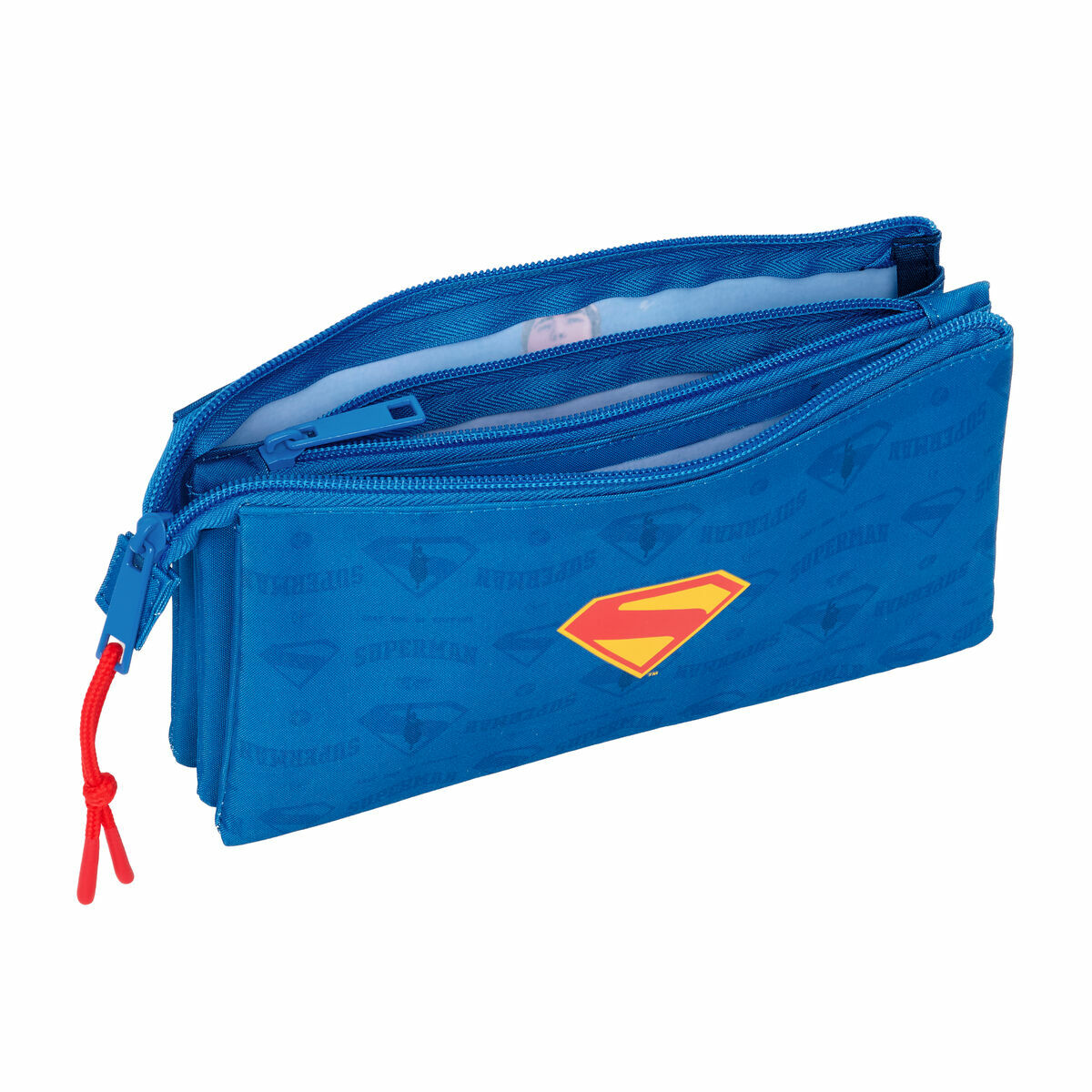 Bag Superman Blå 22 x 12 x 3 cm