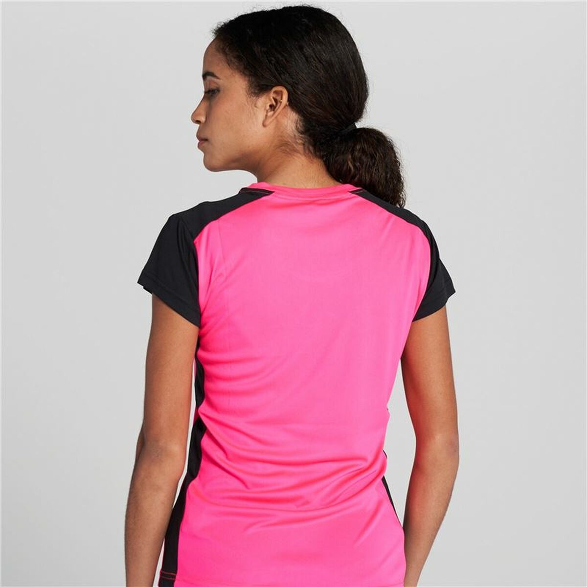 T-shirt med kortärm Dam Joma Sport Record II Rosa - 3