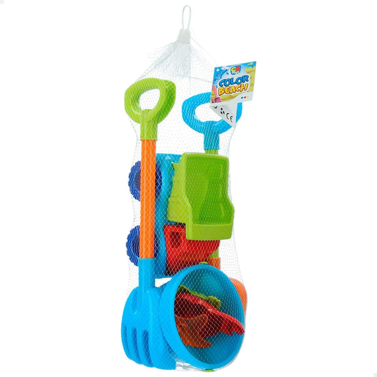 Strandleksaker set Colorbaby 18 cm Lastbil 7 Delar - 2