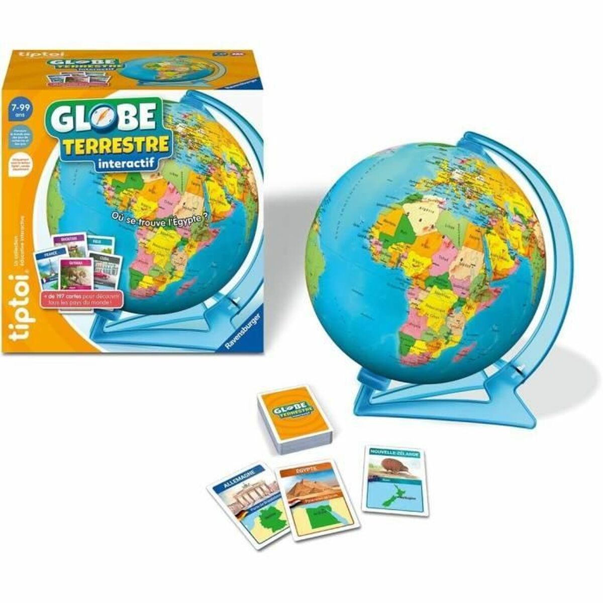 Interaktiv jordglob Ravensburger (FR) Plast - 2