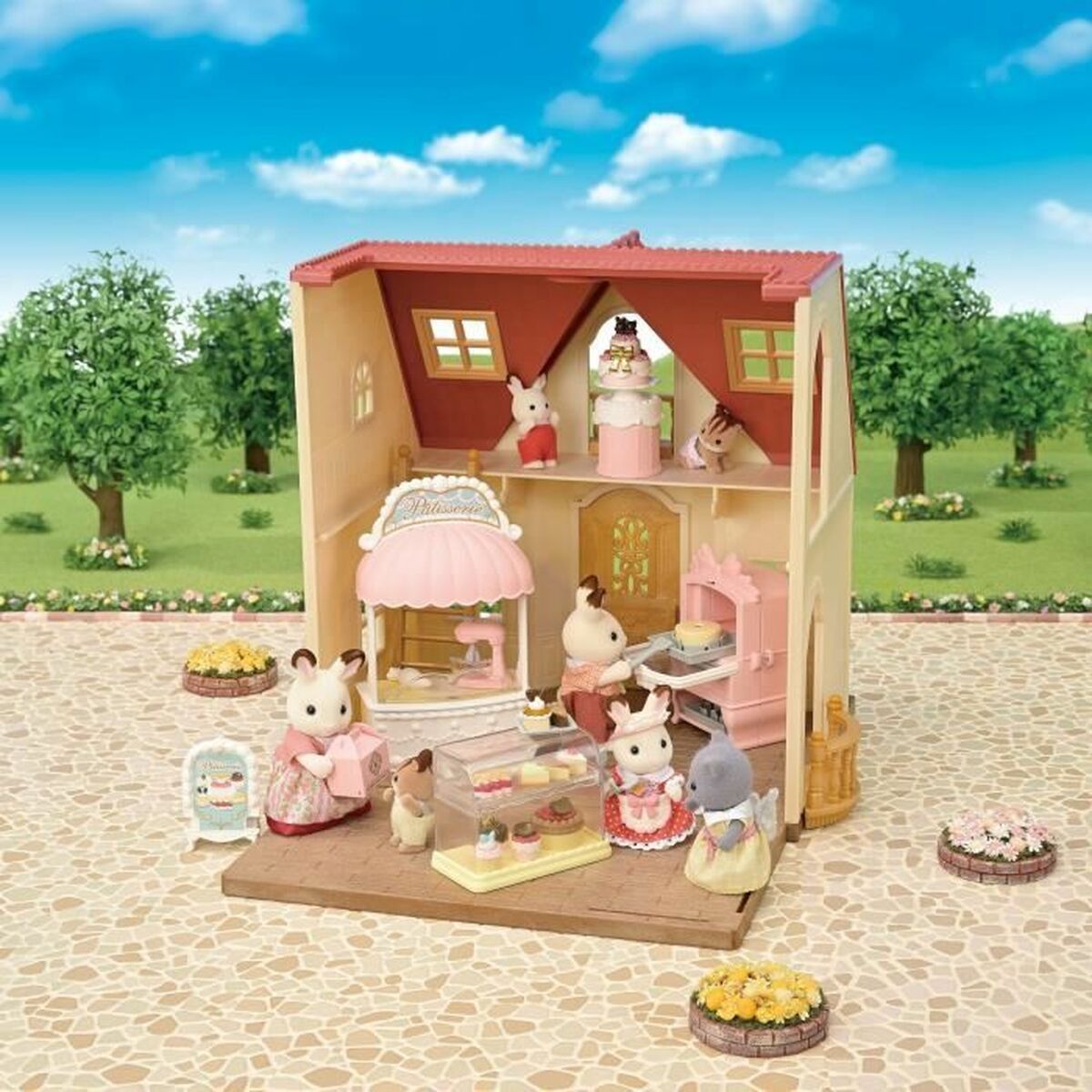Ledad figur Sylvanian Families La caja de pasteles Pastry Chef - 2
