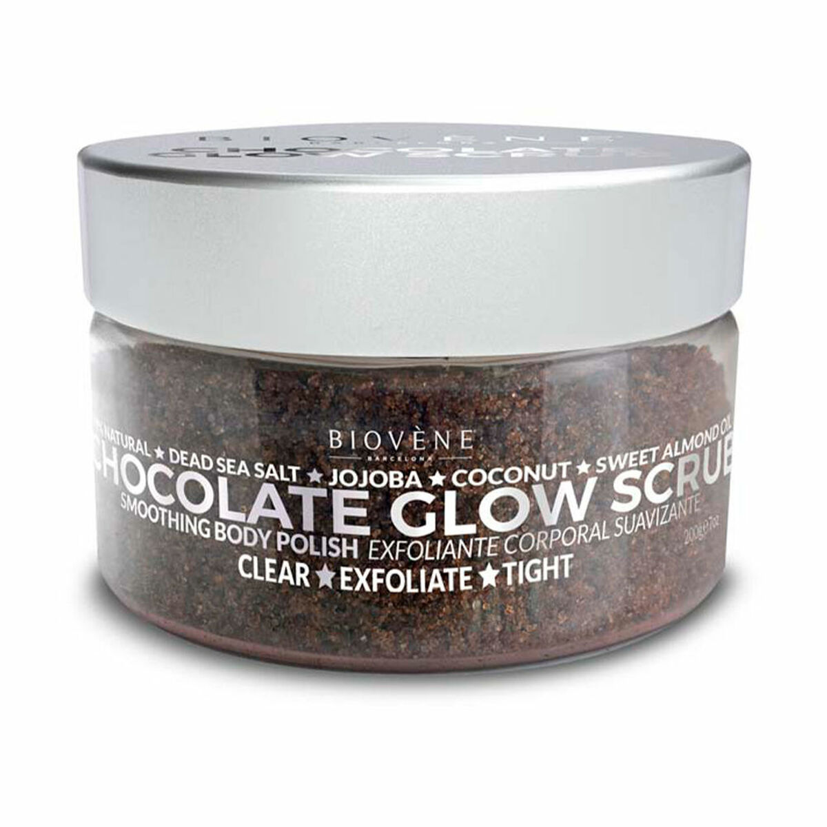 Kroppskräm Biovène Chocolate Glow Scrub 200 g