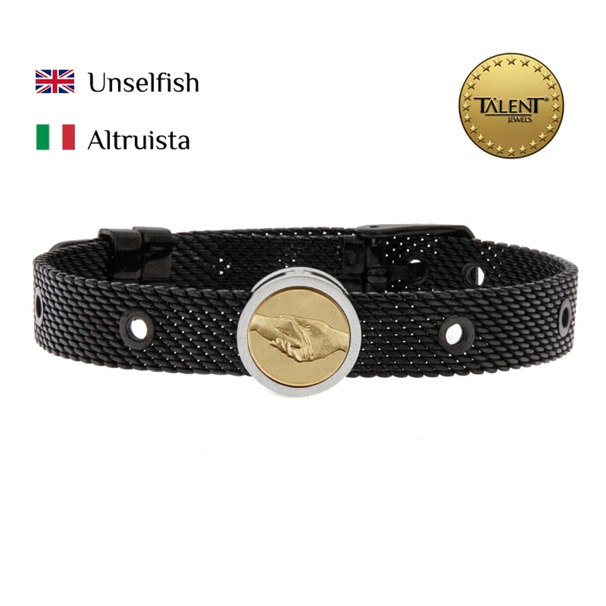 Unisexarmband Unselfish Talent Jewels TJA-5-01-01-2-235 Svart - 2
