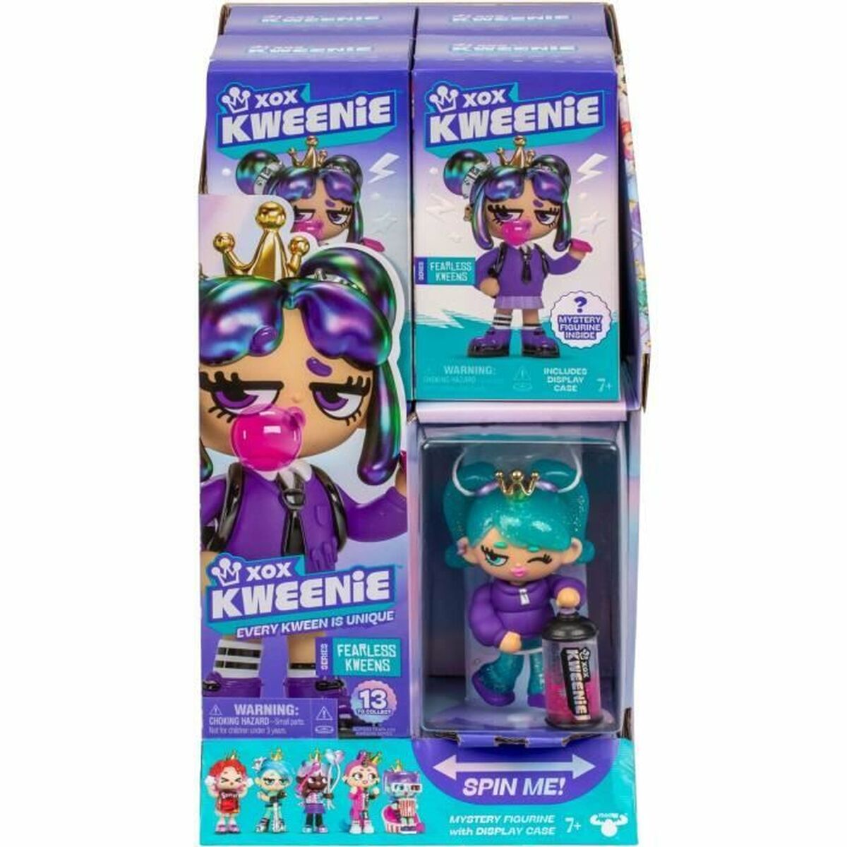 Ledad figur XOX KWEENIE Serie Fearless 13 cm Flicka - 3