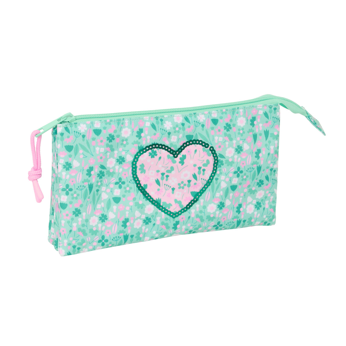 Tredubbel Carry-all Safta Cuore Mint 22 x 12 x 3 cm
