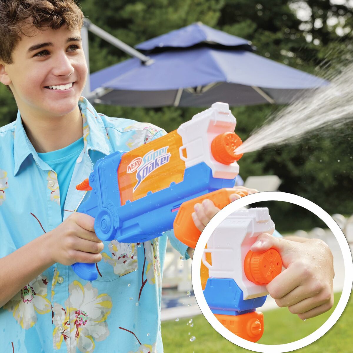 Vattenpistol Hasbro Nerf Super Soaker Soa Flip 21,5 x 45 cm - 2