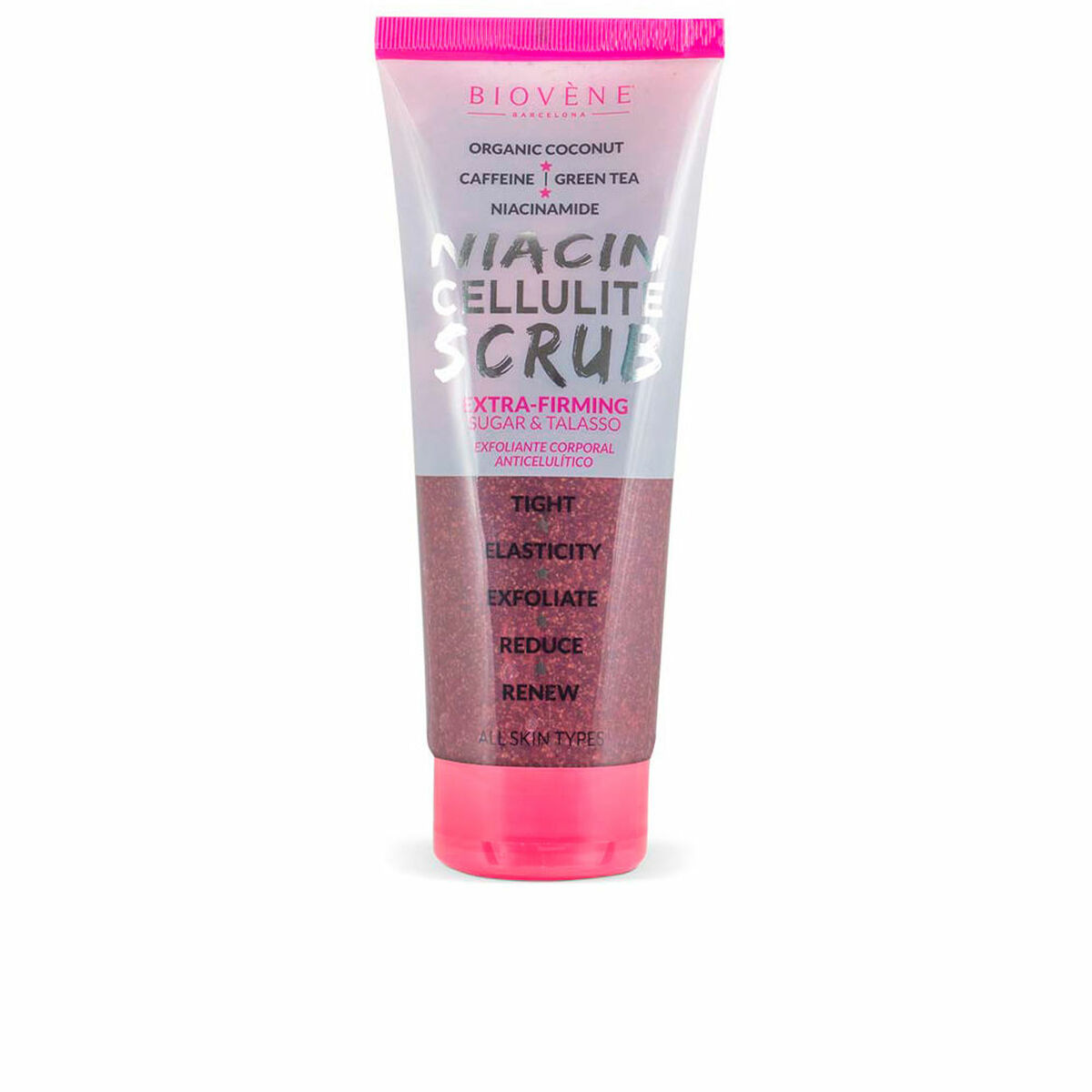 Kroppsskrubb Biovène Niacin Cellulite Scrub 250 ml Anticellulitmedel