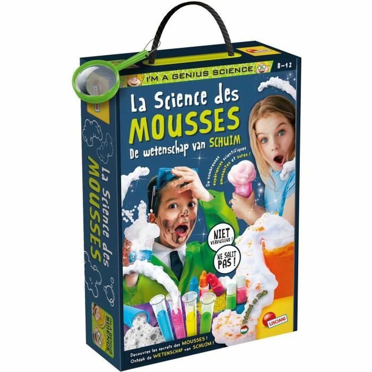 Vetenskapsspel Lisciani Giochi Laboratory of surprising foams (FR)