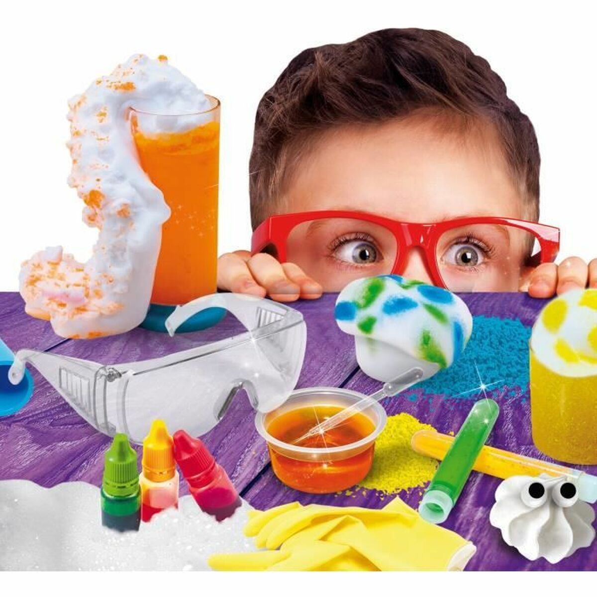 Vetenskapsspel Lisciani Giochi Laboratory of surprising foams (FR) - 2