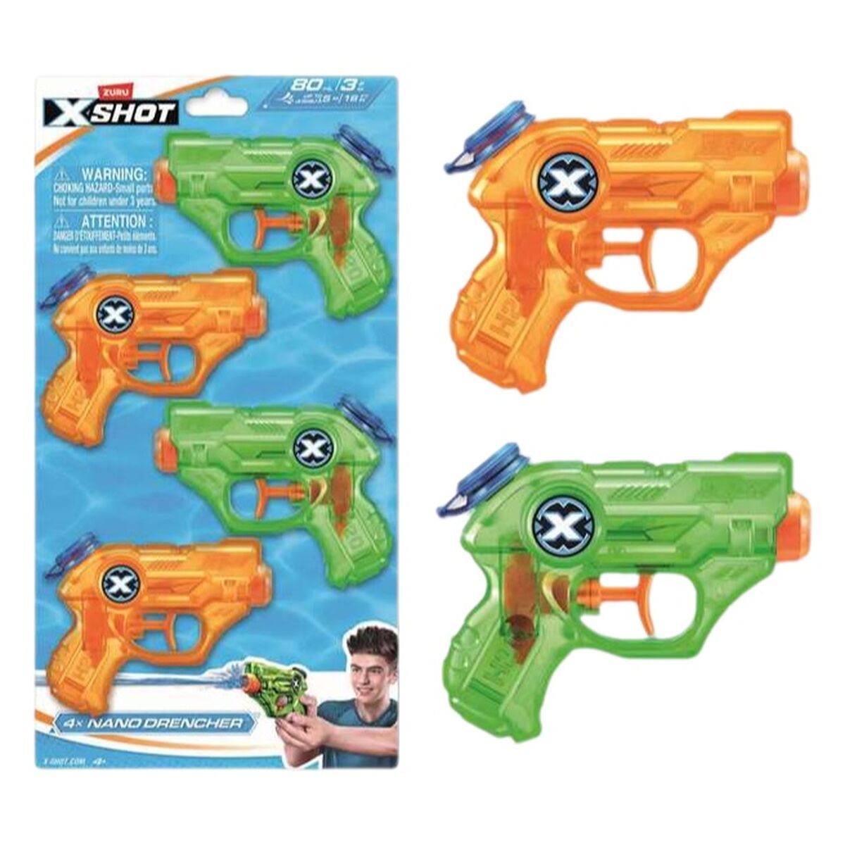 Vattenpistol Zuru X-Shot Nano Drencher - 2