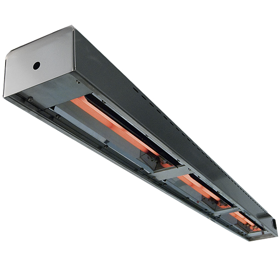 Värmeenhet, 3 värmeelement 450W, inox, 1800 mm