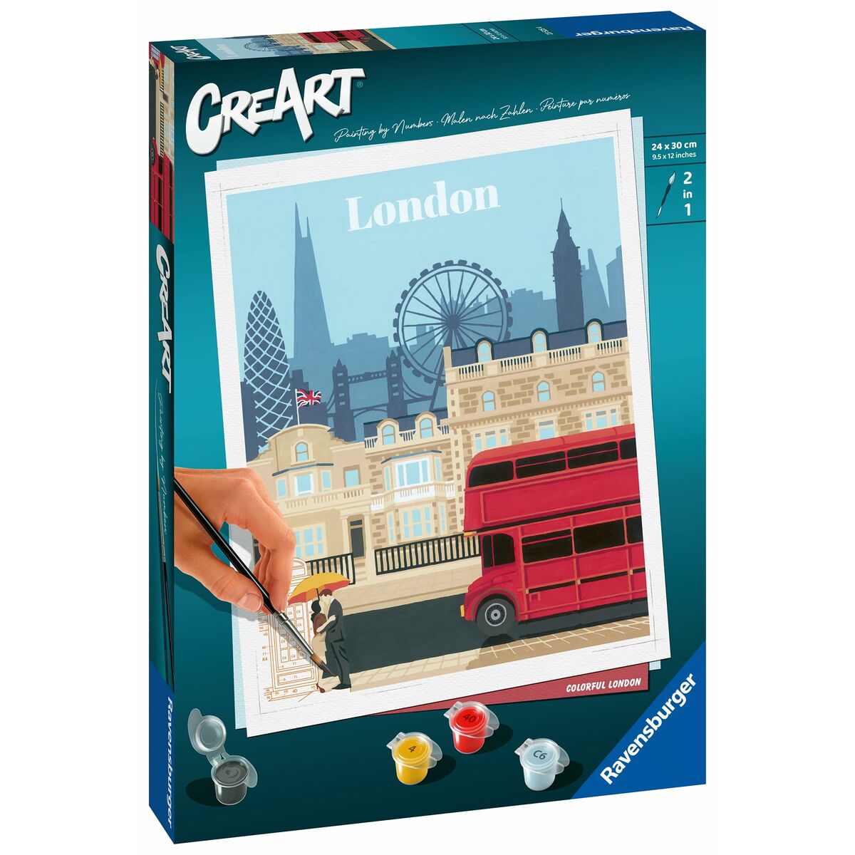 Målning med siffror Ravensburger London