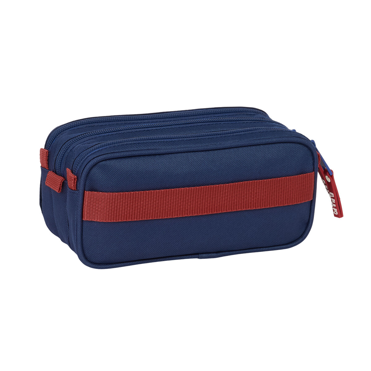 Tredubbel Carry-all El Pulpo Marinblå 21,5 x 10 x 8 cm - 2