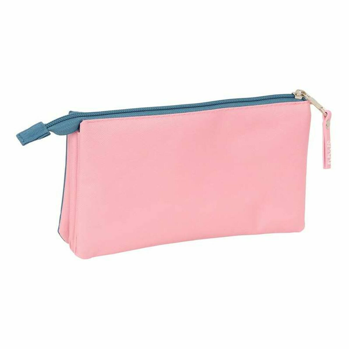 Tredubbel Carry-all El Pulpo   Blå Rosa 22 x 12 x 3 cm - 2