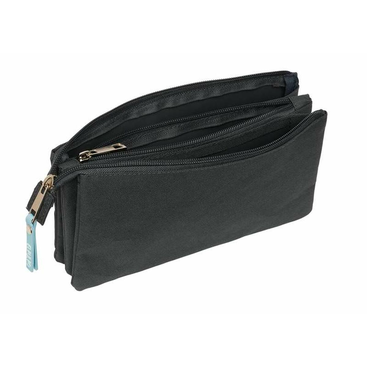 Tredubbel Carry-all El Pulpo   Grå 22 x 12 x 3 cm - 3