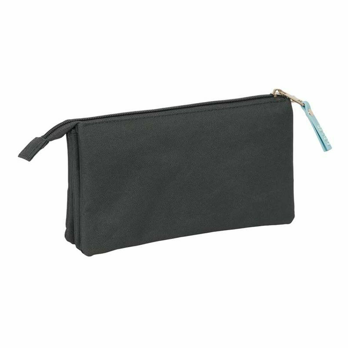 Tredubbel Carry-all El Pulpo   Grå 22 x 12 x 3 cm - 2