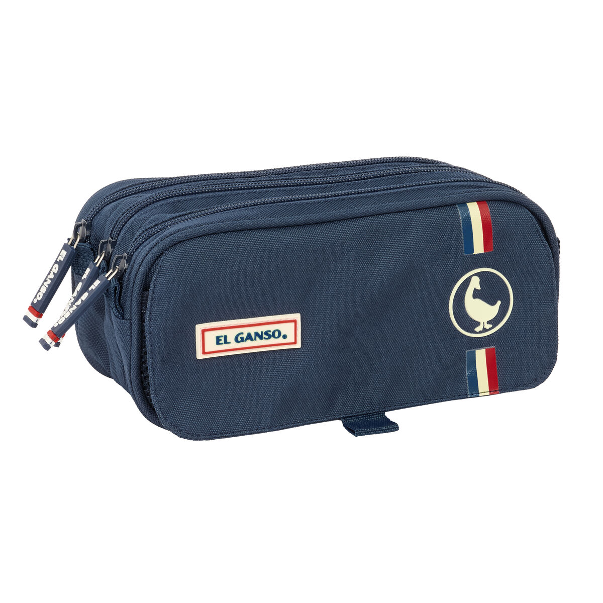 Tredubbel Carry-all El Ganso Eclipse Marinblå 21,5 x 10 x 8 cm