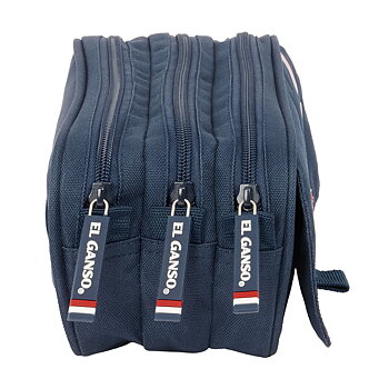 Tredubbel Carry-all El Ganso Eclipse Marinblå 21,5 x 10 x 8 cm