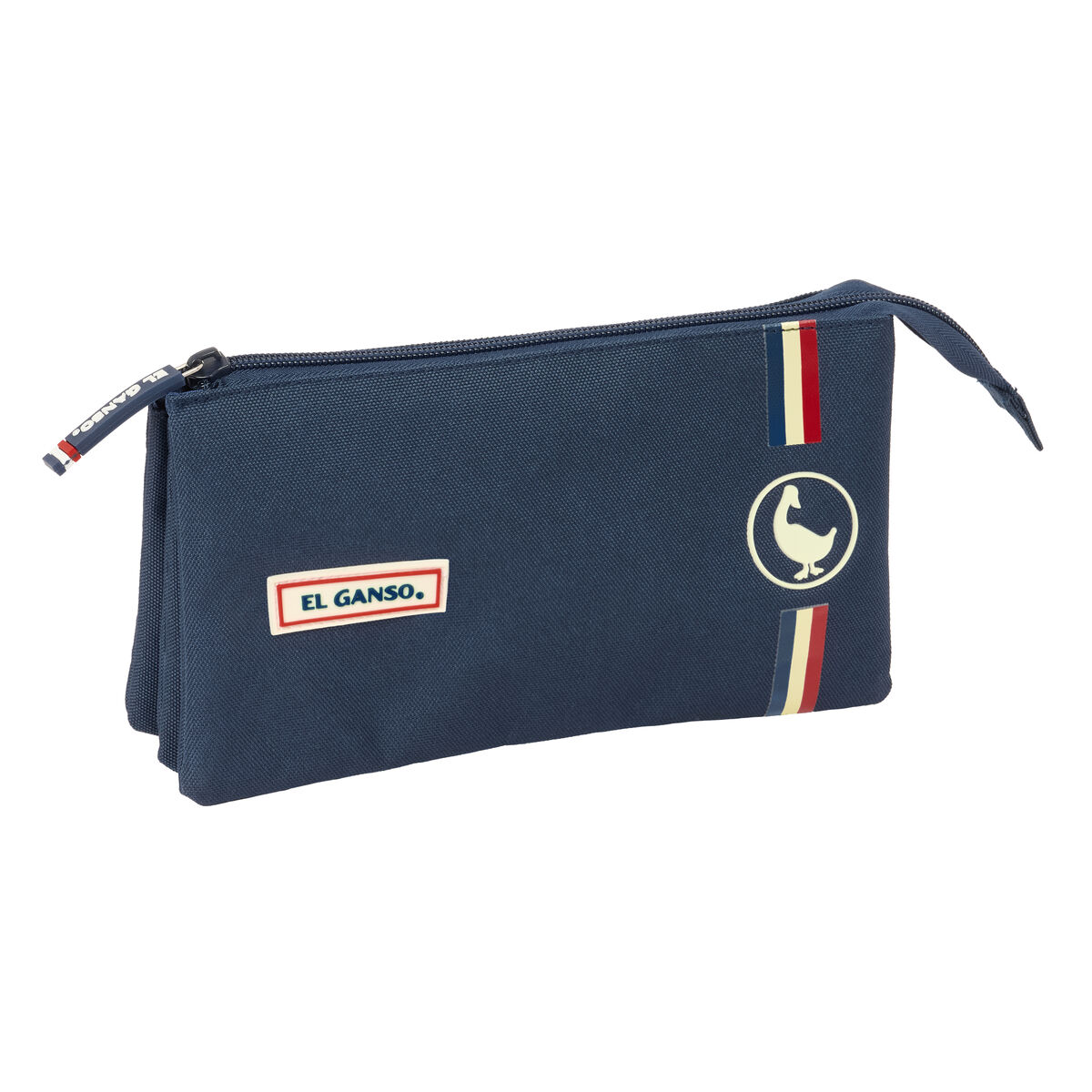 Tredubbel Carry-all El Ganso Eclipse Marinblå 22 x 12 x 3 cm