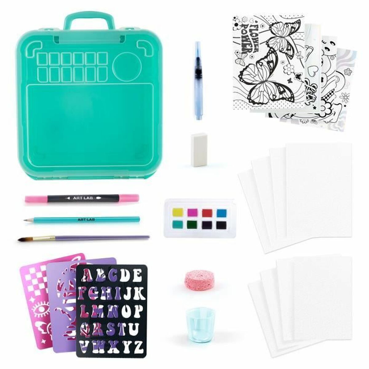 Sats med vattenfärger Canal Toys Water color case Multicolour - 3