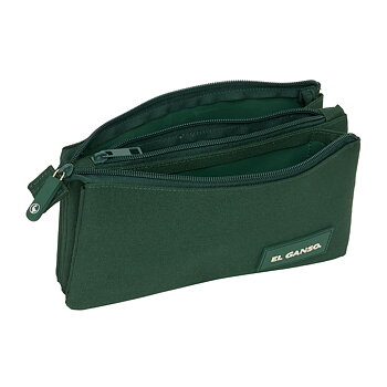 Tredubbel Carry-all El Ganso Green Grön 22 x 12 x 3 cm