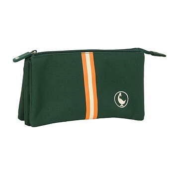 Tredubbel Carry-all El Ganso Green Grön 22 x 12 x 3 cm