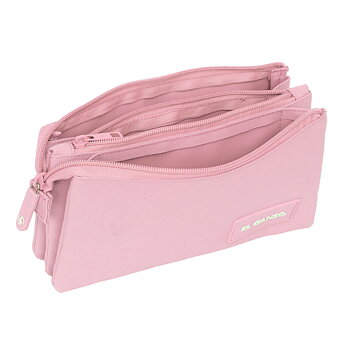 Tredubbel Carry-all El Ganso Pink Rosa 22 x 12 x 3 cm