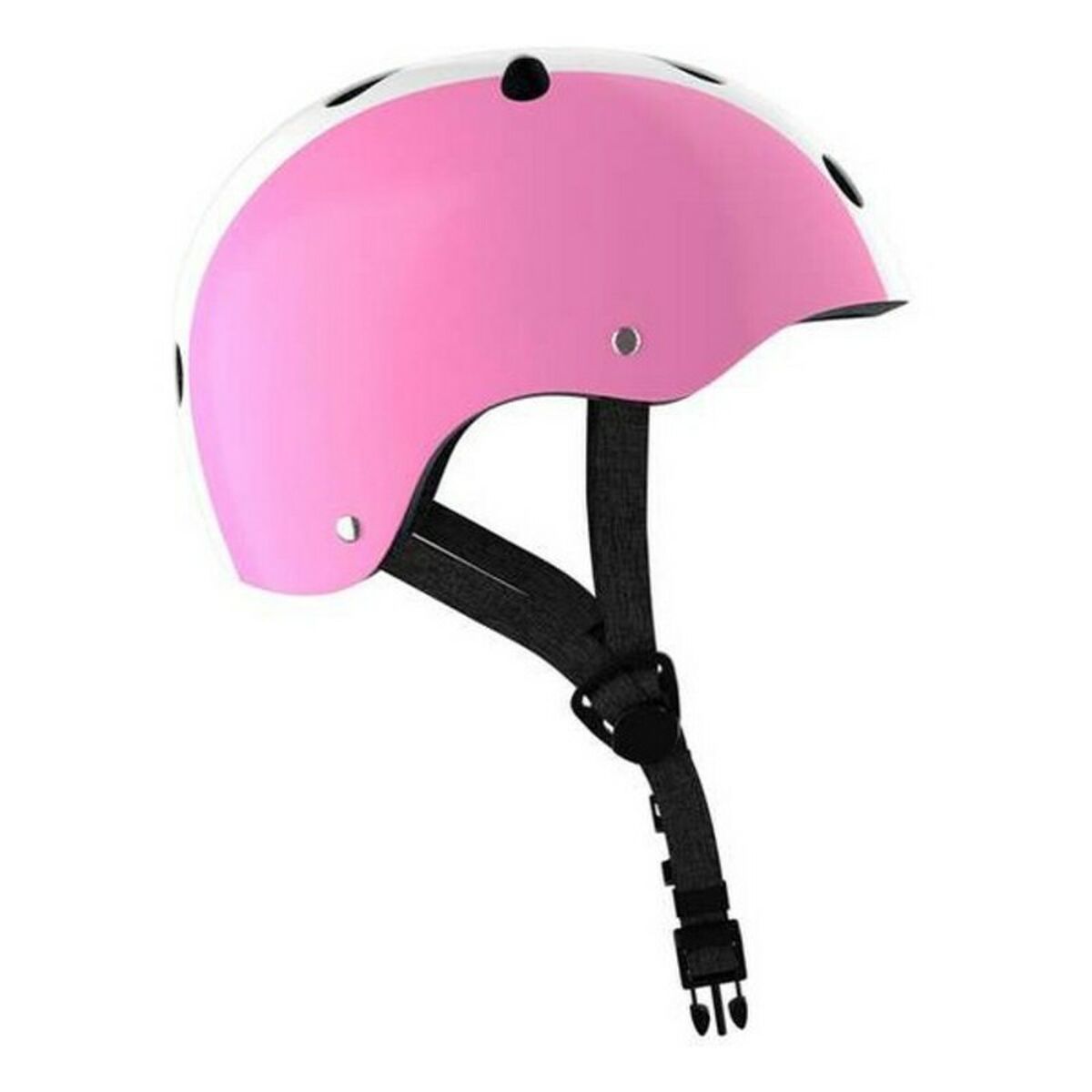 Hjälm för barn Moltó Rosa Vit 48-53 cm - 2