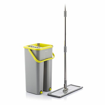 Mopp med Dual Action-hink Klirimop InnovaGoods Grå (Renoverade B)