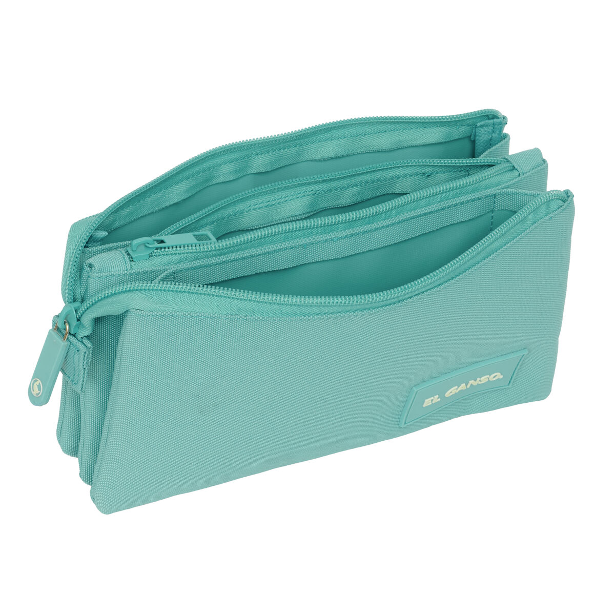 Tredubbel Carry-all El Ganso Aquarelle Blå 22 x 12 x 3 cm - 2