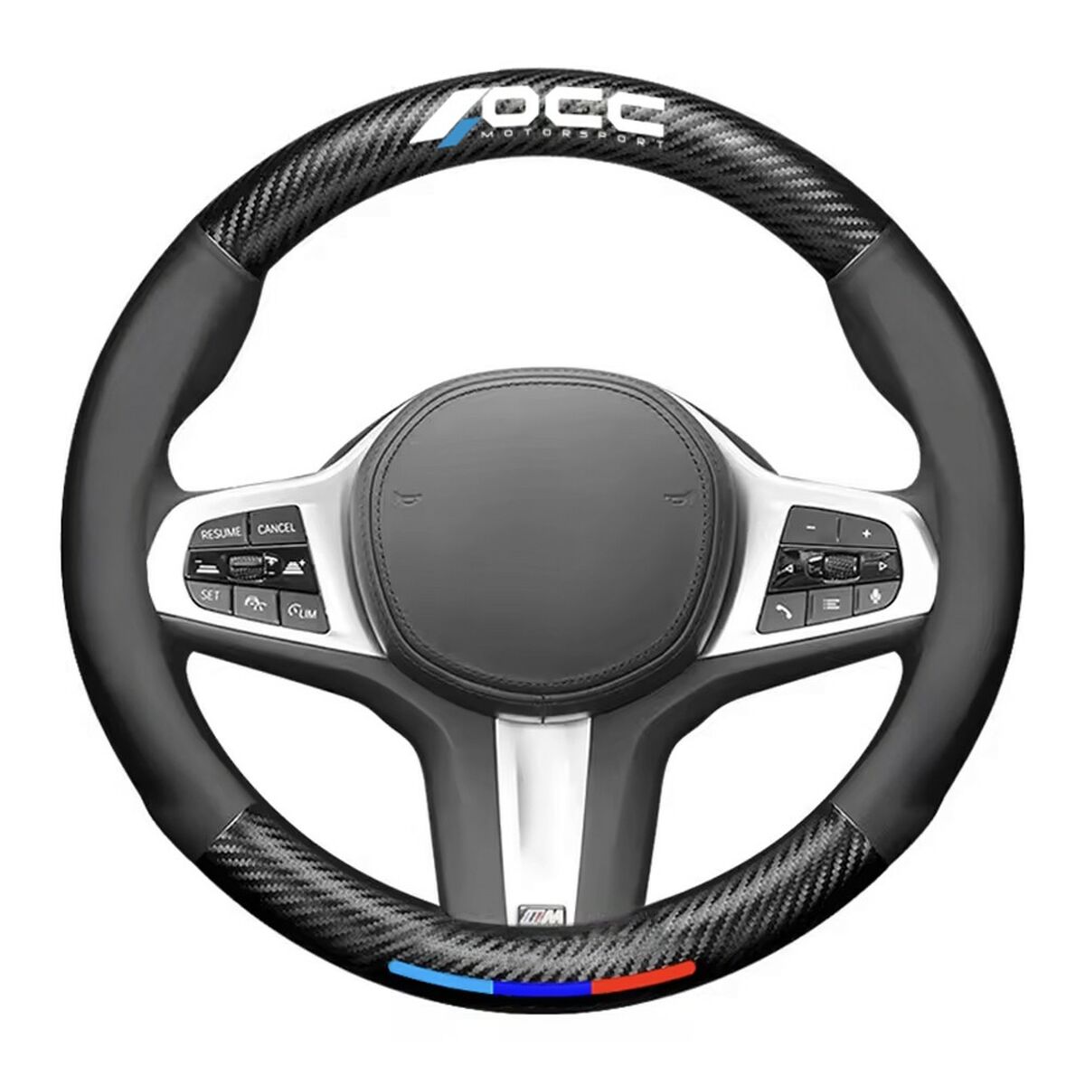 Rattöverdrag OCC Motorsport OCCFV0050 Svart 38 cm - 2