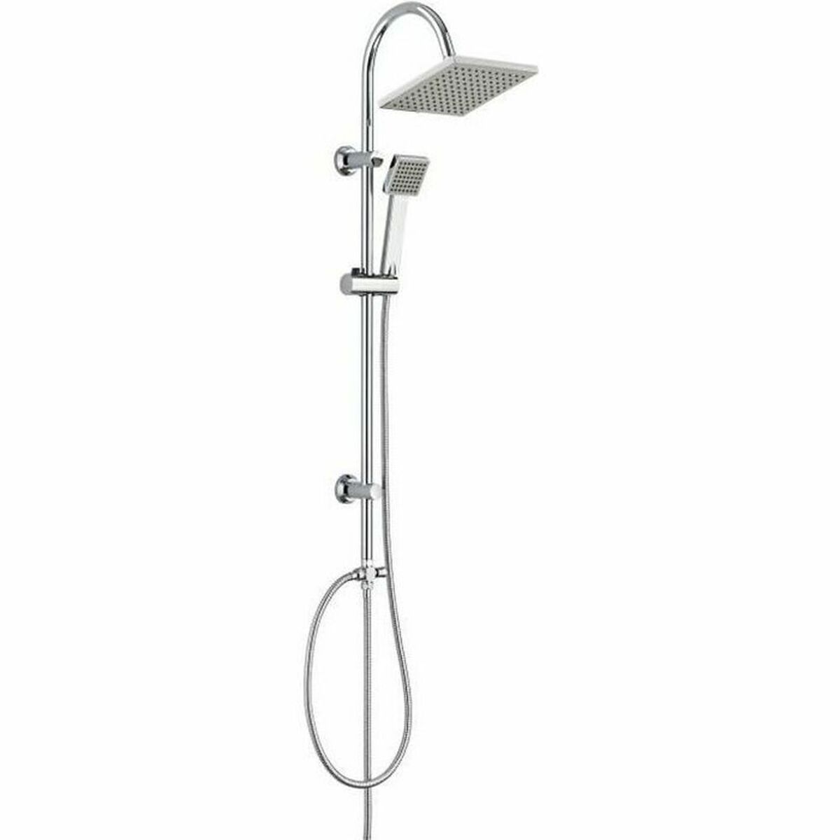Duschpelare Rousseau Soto Grå Chrome Metall 22 mm 73 x 73 mm