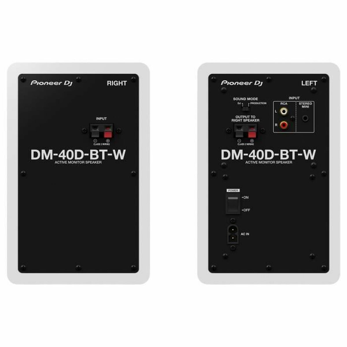 Högtalare Pioneer DM-40D-BT-W - 3