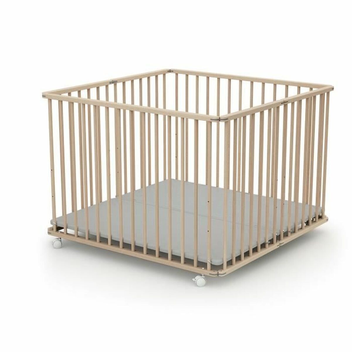 Lekplats WEBABY 100 x 100 cm Beige
