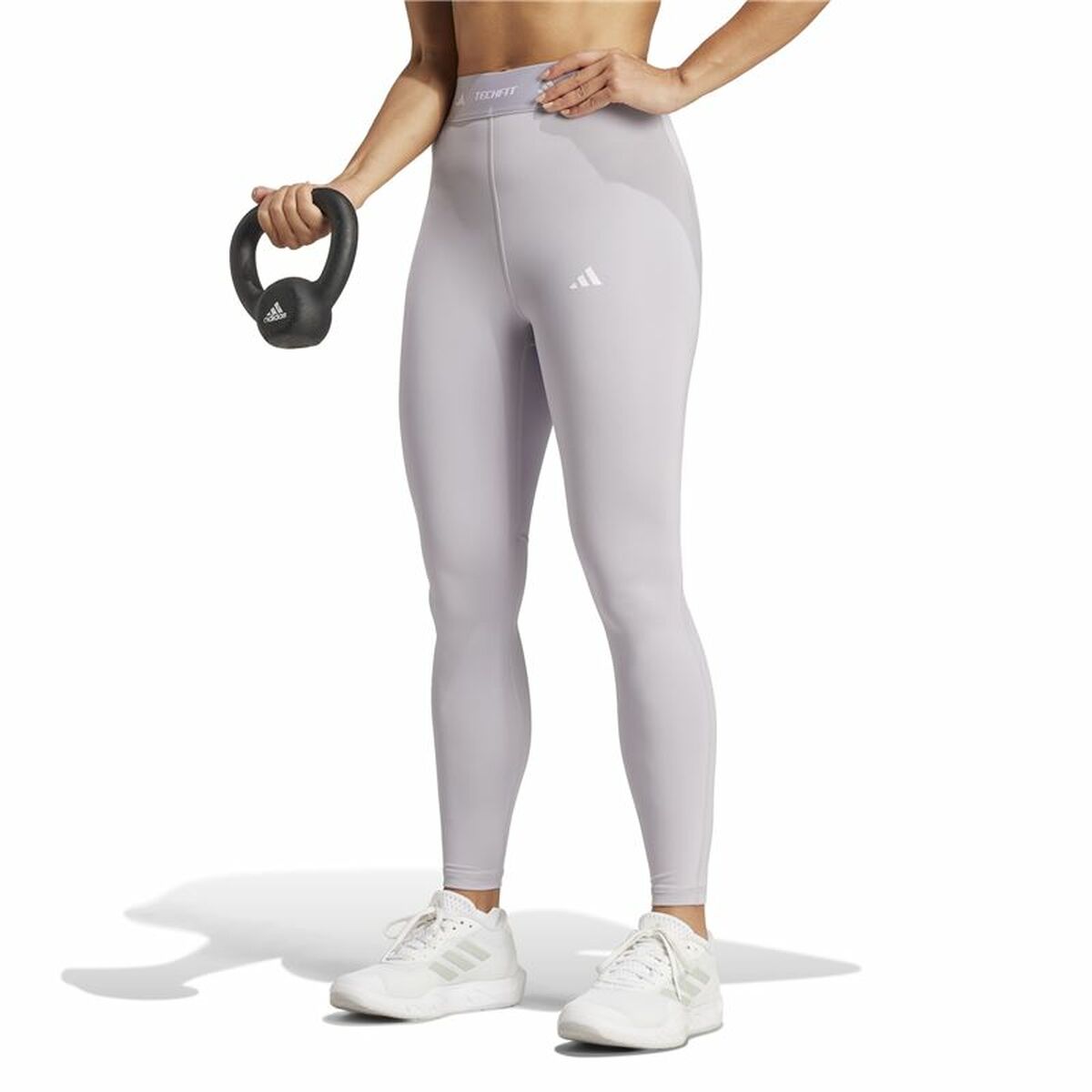 Sport-leggings, Dam Adidas Techfit 7/8 Grå - 2
