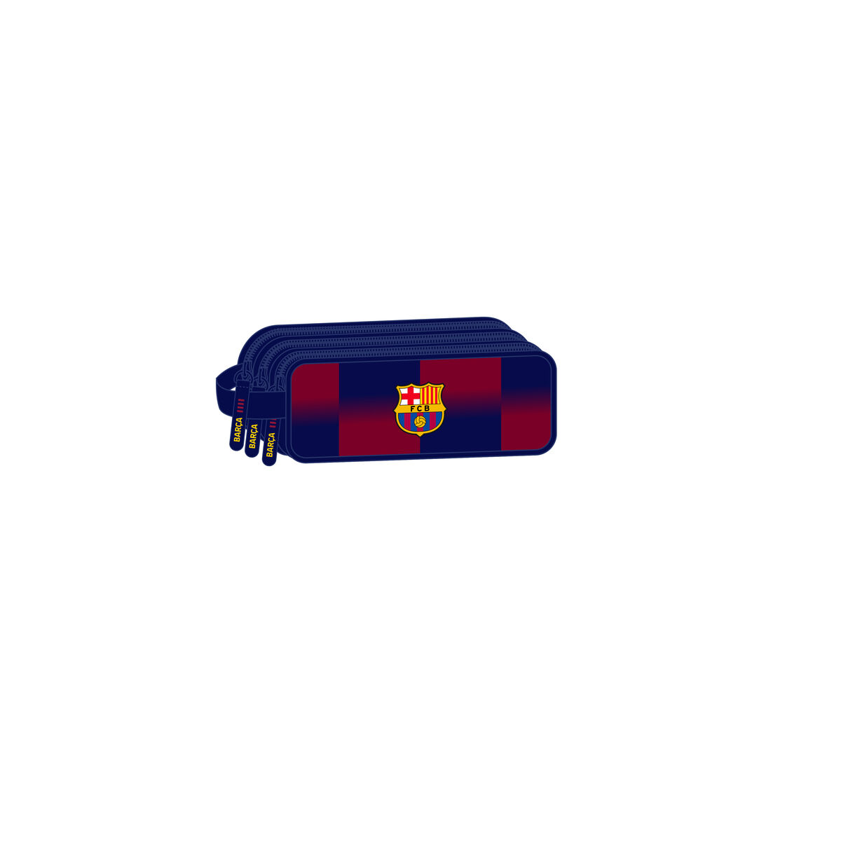Bag F.C. Barcelona Blå Rödbrun 21 x 8.5 x 7 cm