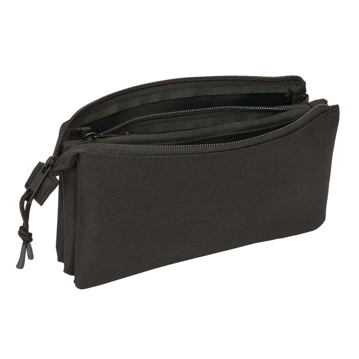 Tredubbel Carry-all Atlético Madrid Svart 22 x 12 x 3 cm - 2