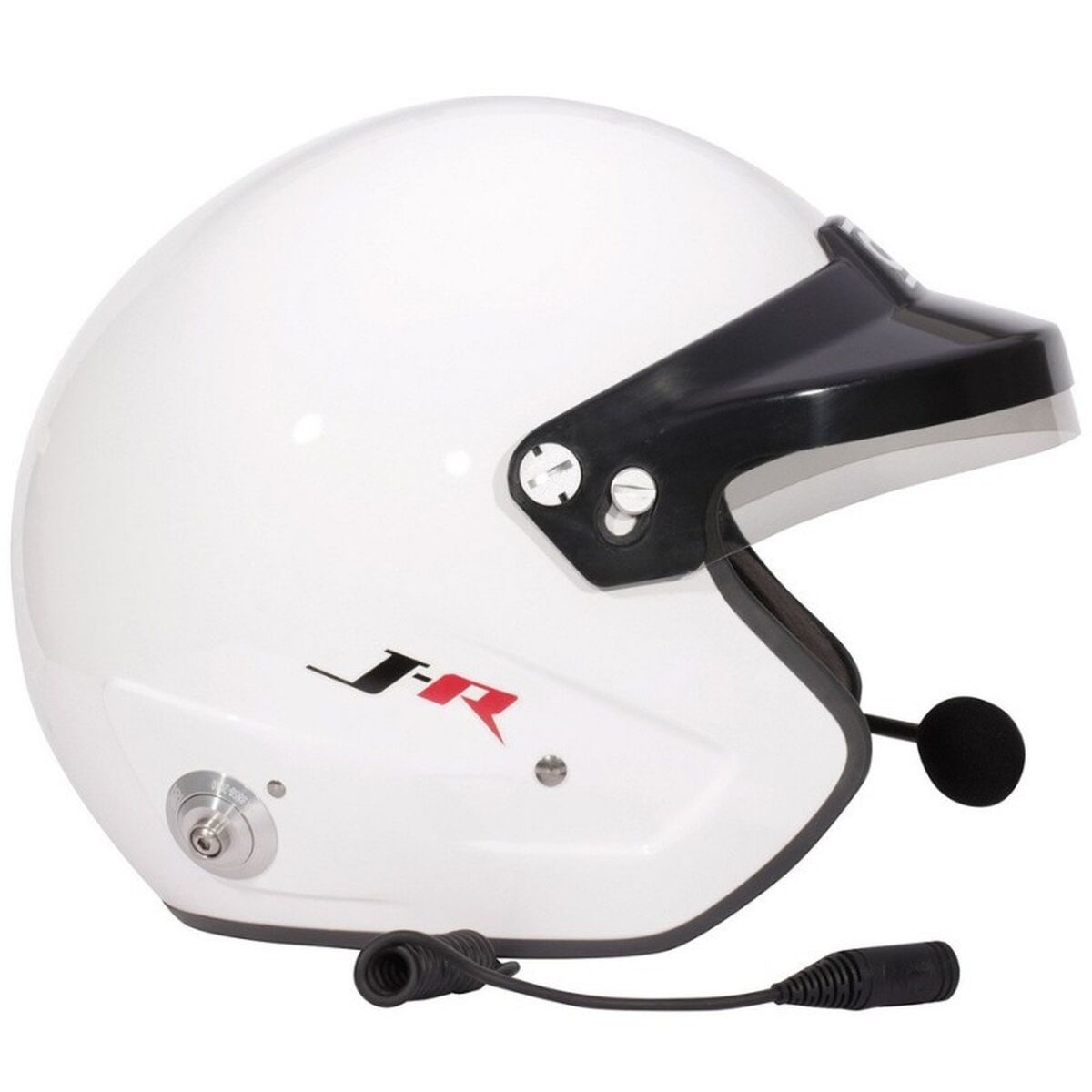 Hjälm OMP J-RALLY XL Vit - 2