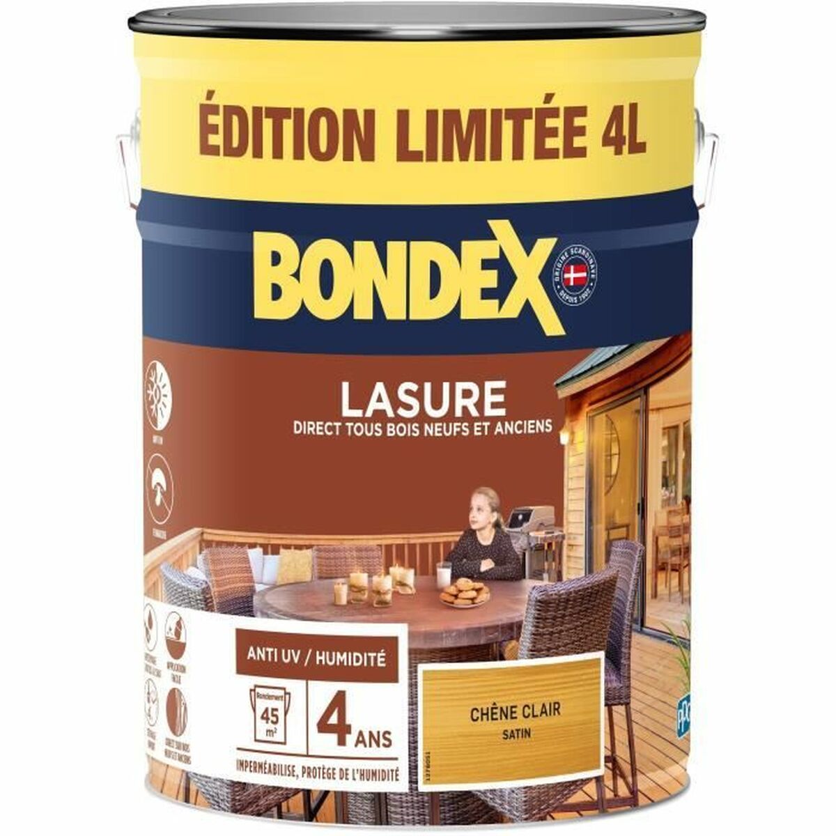 Grundfärg Bondex Brun Matt 4 L