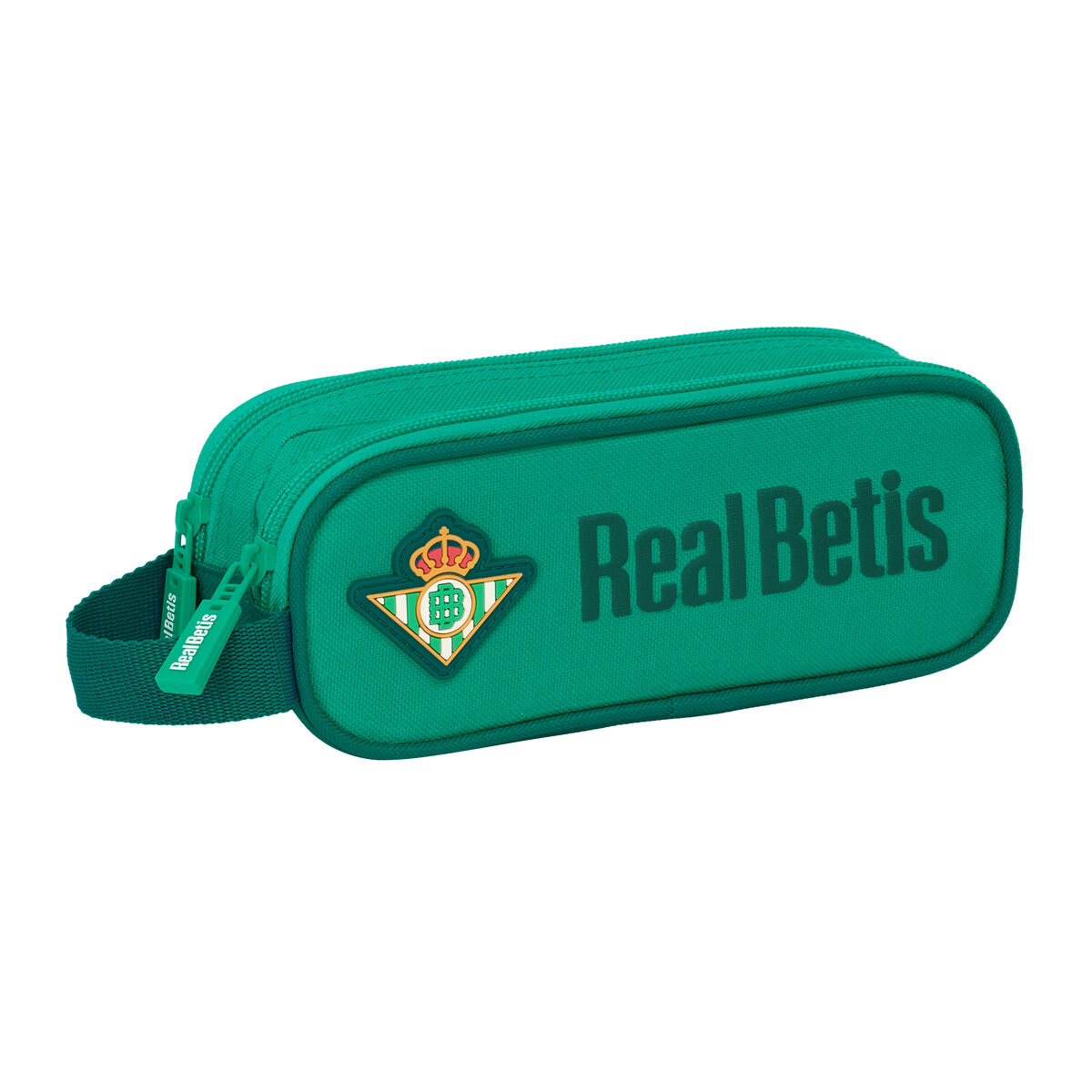 Dubbel bär-allt Real Betis Balompié Grön 21 x 8 x 6 cm