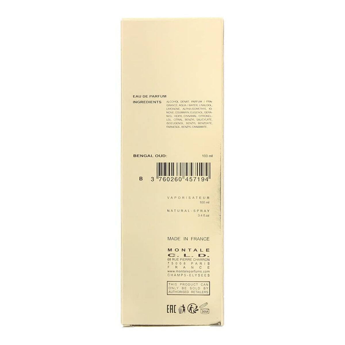 Parfym Unisex Montale Bengal Oud EDP - 3