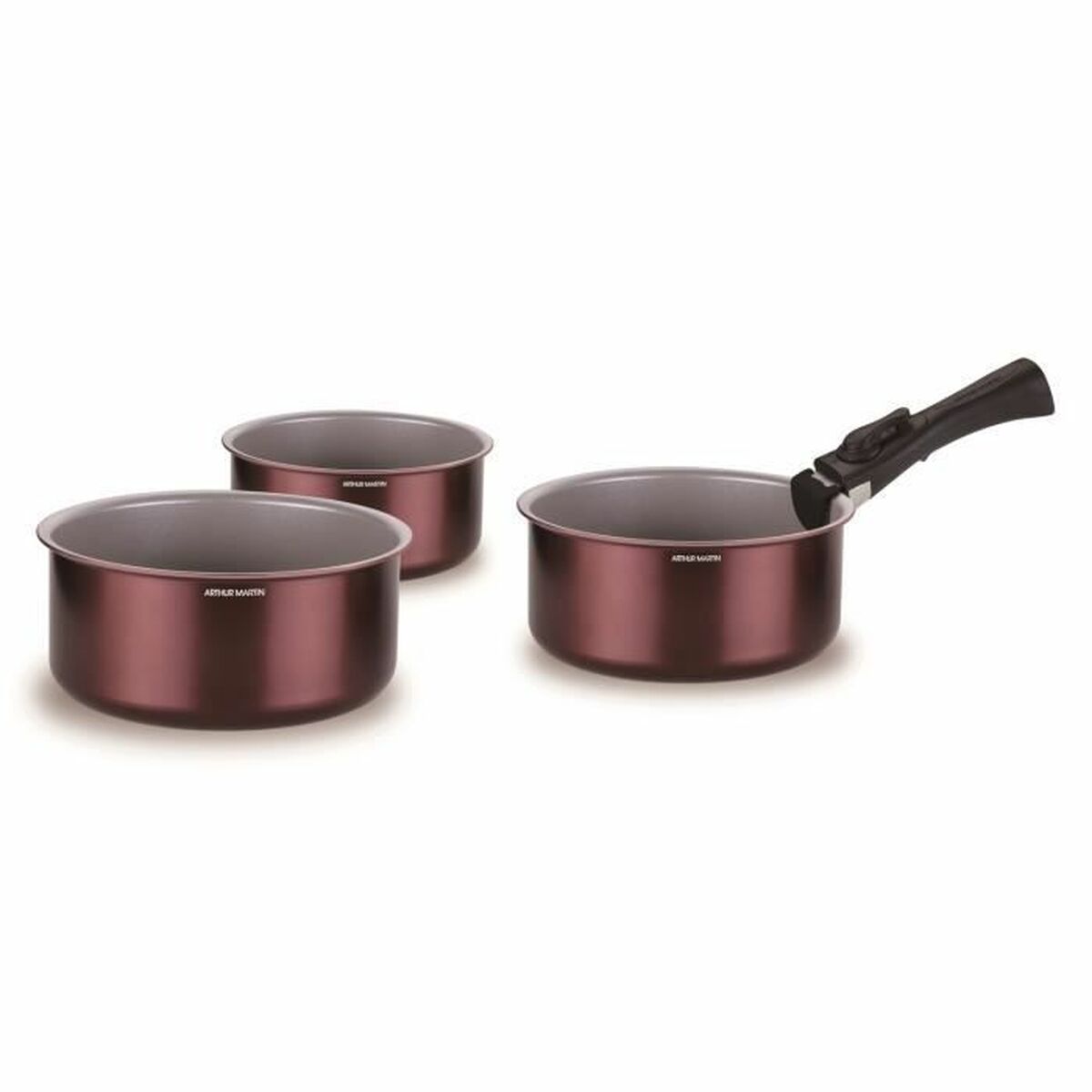 Kastrull Arthur Martin Violett Prune 4 Delar - 2