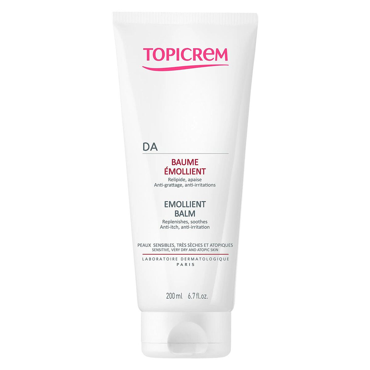 Reparerande hårbalsam Topicrem Da 200 ml Irriterad hud