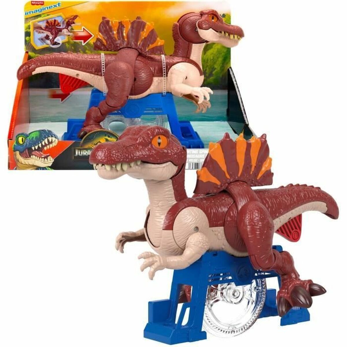 Actionfigurer Imaginext IMX JW4 SPRINT SPINO