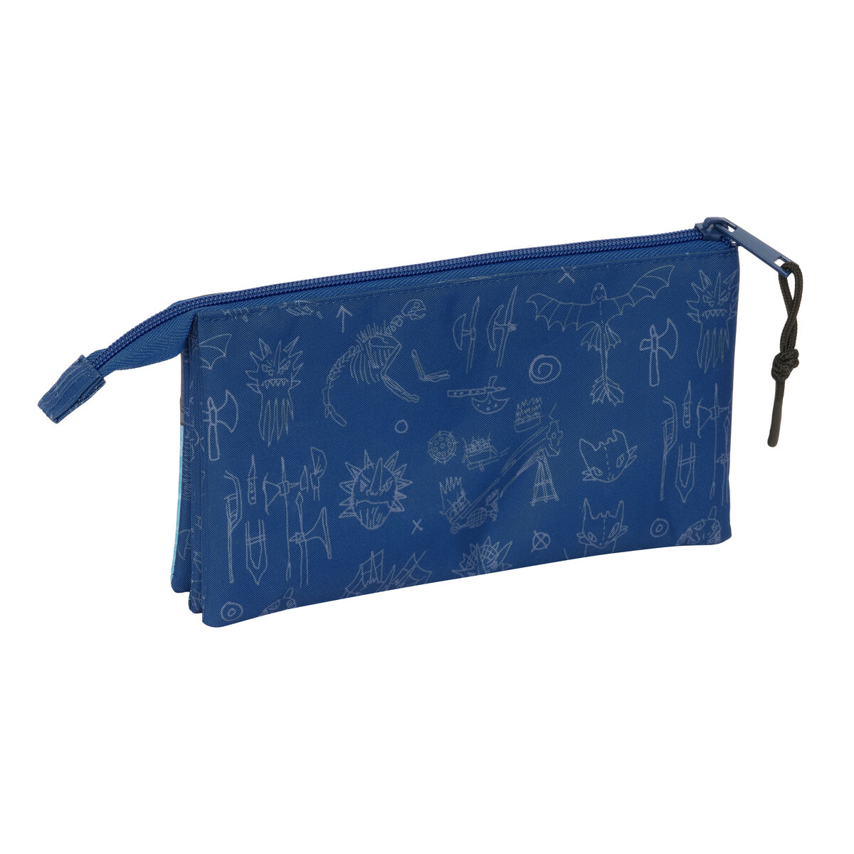Bag Safta Mörkblå 22 x 12 x 3 cm - 3
