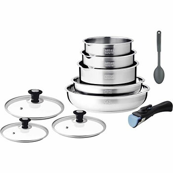 Kastrullset Arthur Martin AM4485 10 Delar
